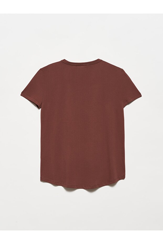 Crew Neck Basic T-Shirt 3471 - 2