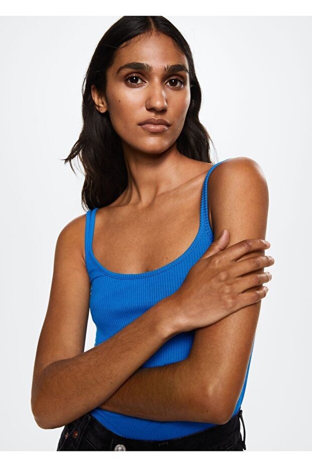 Lastikli Dokuma Askılı Üst - 5