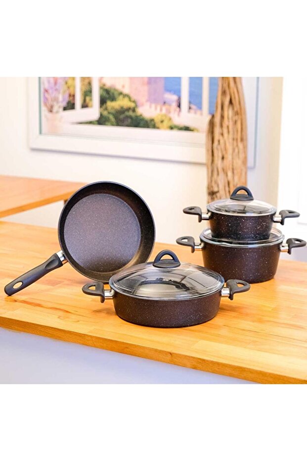 Bitter Mercek 7 Parça Granit Set N3013 - 2