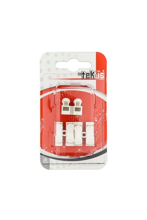 Yaylı Basmalı Klemens 2 X 0.50-2.5mm 3 Adet - 1