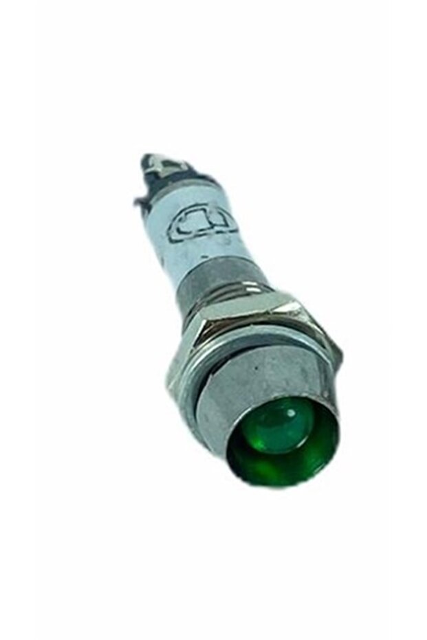 Signal Lamp Led Metal 8mm 12v Green