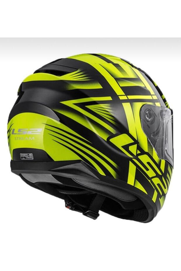 Ff320 Stream Bang Sıyah-neon Sarı Kask - 2