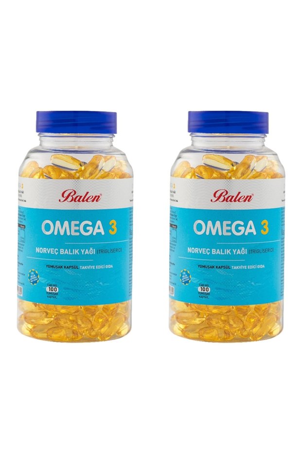 Omega 3 Norwegian Fish Oil 1380 Mg X 100 Capsules X2 Pieces