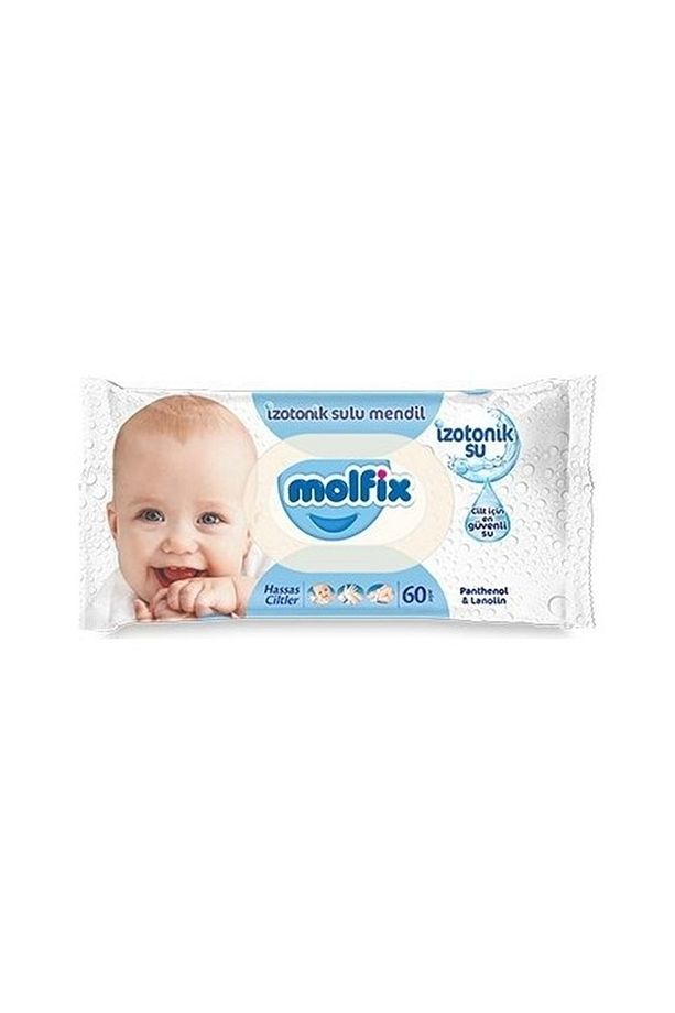Islak Havlu Mendil Izotonik Hassas Ciltler 9 Lu Set 60 Yaprak Plastik Kapaklı - 4