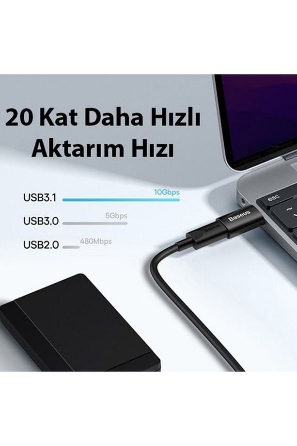 Ingenuity Mini OTG Adaptör USB 3.1 to Type-C, Siyah - 4