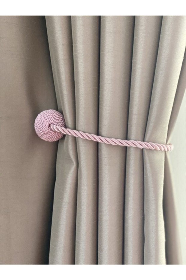 Magnetic Curtain Roller Pink