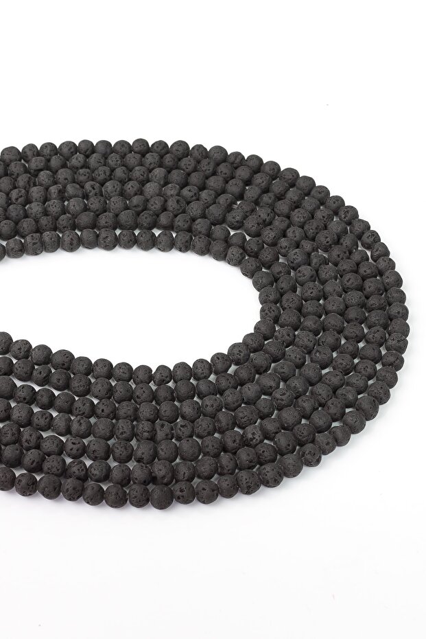 مجموعة حجر الحمم البركانية 4 مم - Dizi0030 - 1