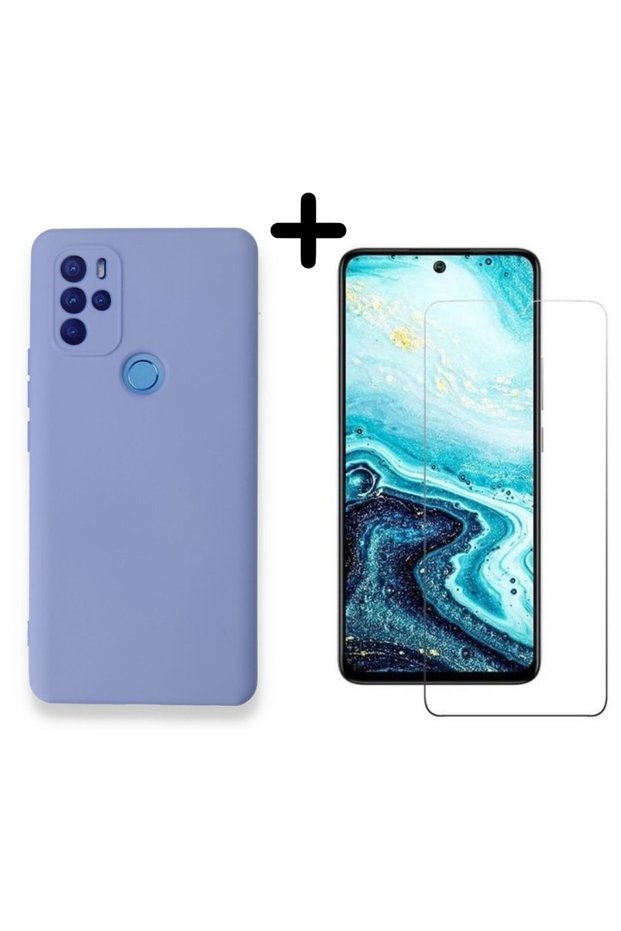 Omix X300 Launch Velvet Phone Case and Tempered Glass Screen Protector