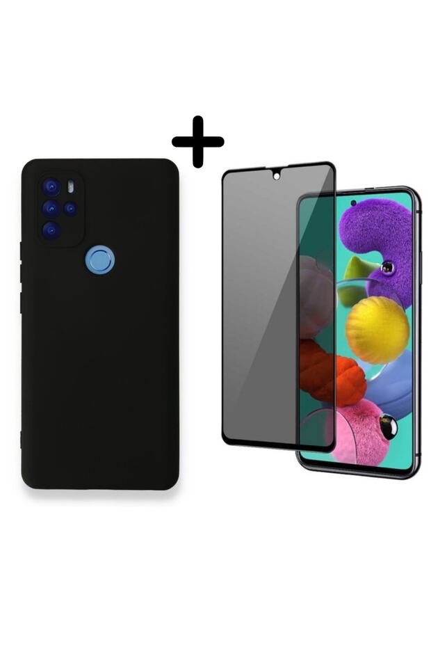 Omix X500 Launch Velvet Phone Case and Ghost Full Covering Glass Screen Protector