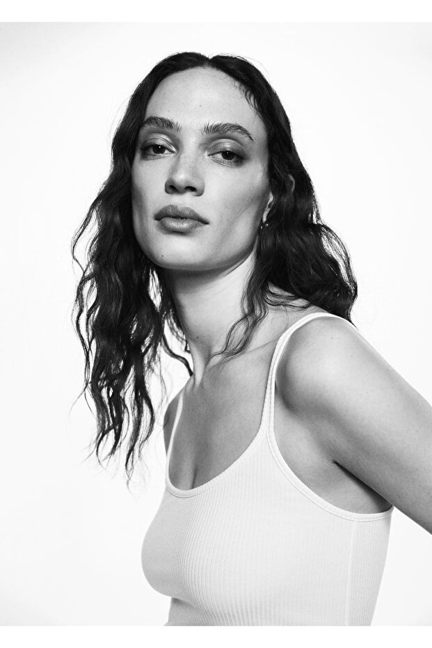 Lastikli Dokuma Askılı Üst - 6