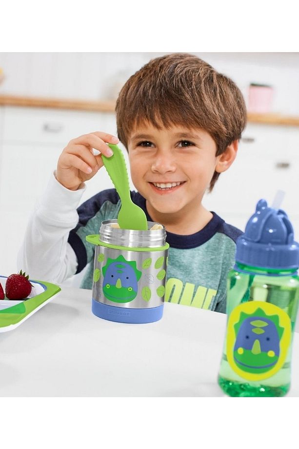 Zoo Paslanmaz Çelik Termos 325ml Dino - 3
