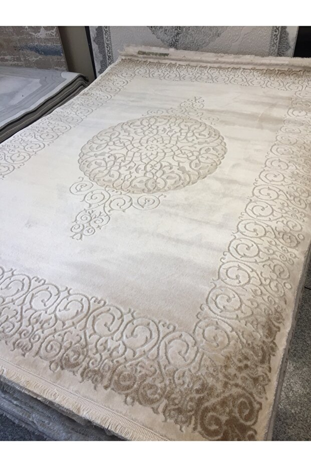 Ipek Kalın Doku Salon Halısı - 1