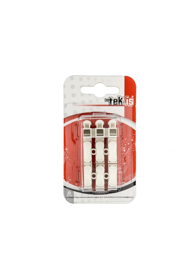 Yaylı Basmalı Klemens 3 X 0.50-2.5 Mm 3 Adet - 3
