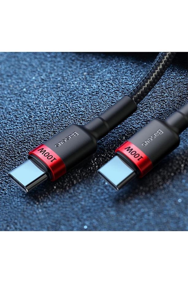 Type C To Type C 100 Watt Süper Hızlı Şarj Data Kablosu 2 Metre Pd - 1