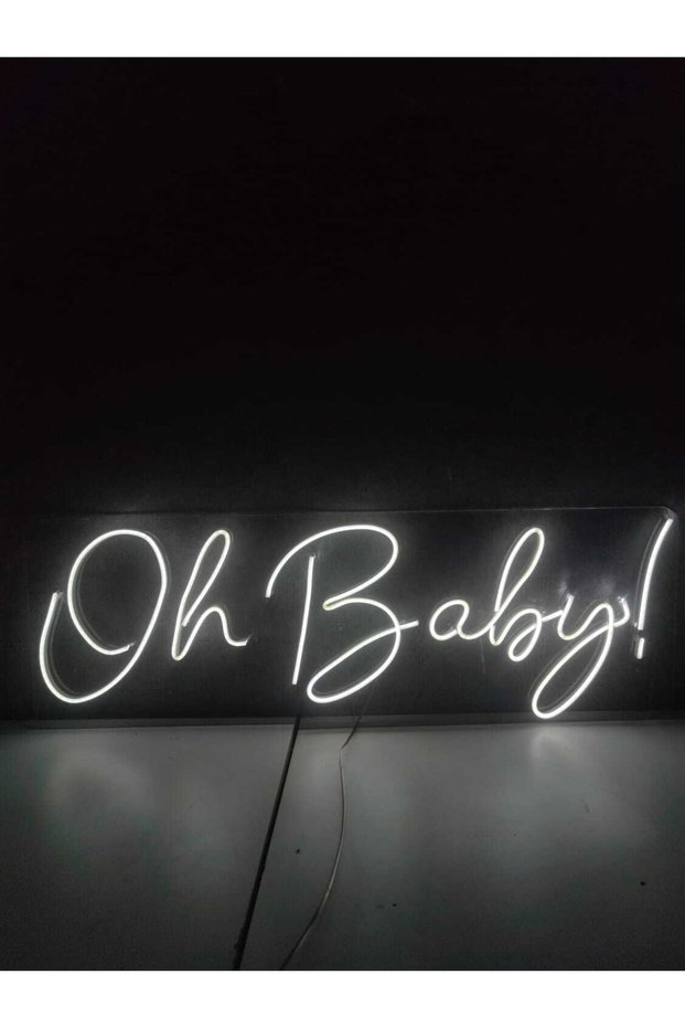 Oh Baby Neon Led Sign Organization Decor Decorative Lighting Neon Led