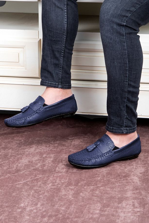 Array Hakiki Deri Erkek Günlük Ayakkabı, Rog Loafer Ayakkabı - 5