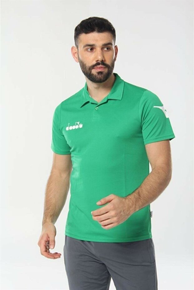 Nacce Light Green Polo Collar T-shirt - 1tsr06-lightgreen
