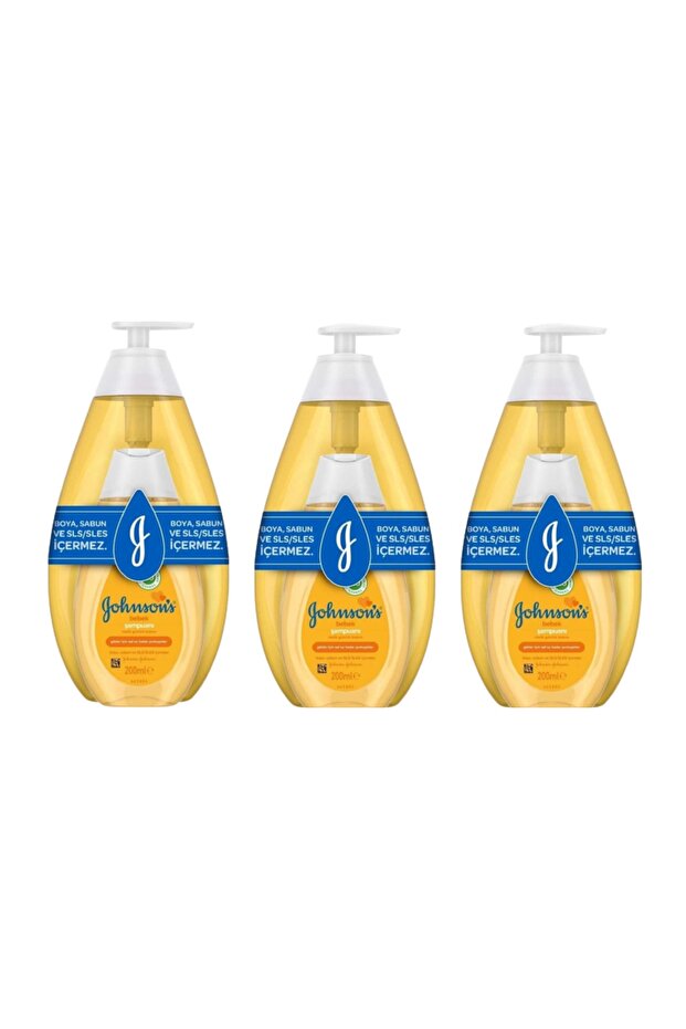 Baby Baby Shampoo Set 750 ml 200 ml 3 Pieces