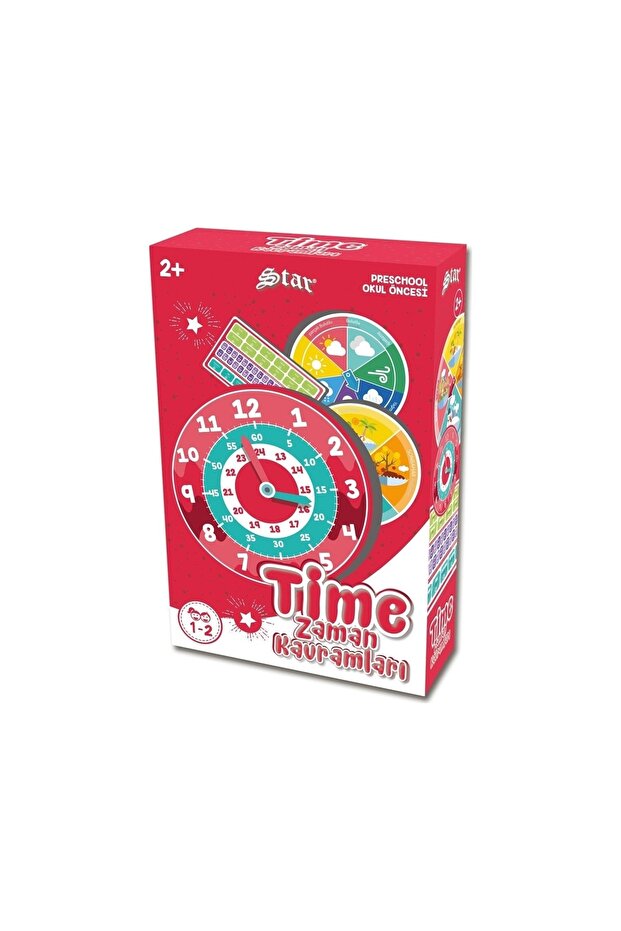 Star Time Concepts I'm Learning Time Preschool Educational Game
