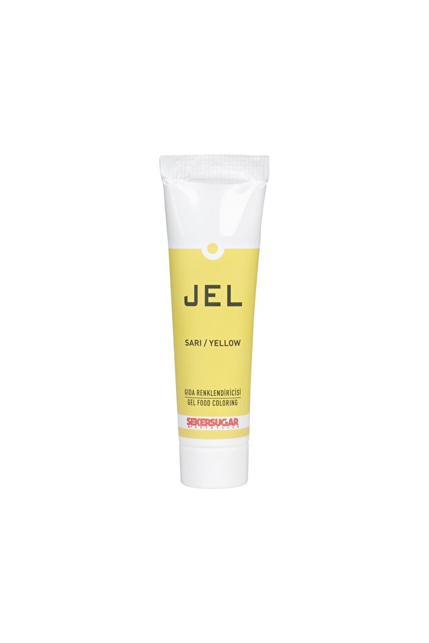 Yenilebilir Jel Gıda Boyası 100 ml Sarı - 1