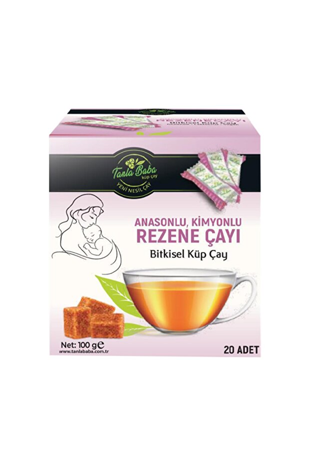 Sargılı Anasonlu Kimyonlu Rezene Bitki Çayı 100gr (20 ADET) Doğal Çay Bitkisel Çay Küp Çay - 1