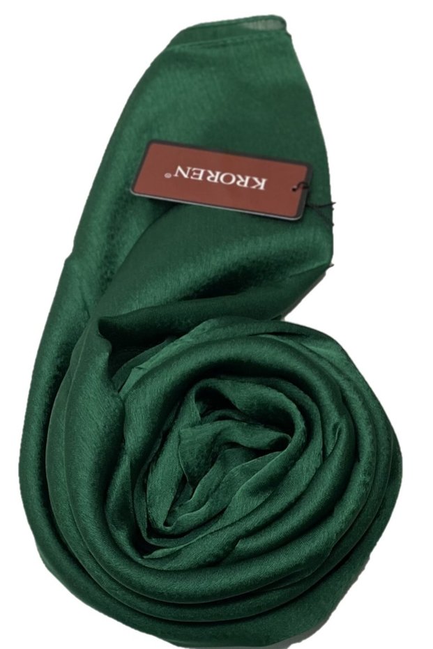 Single Layer Janjan Scarf 90*90 Emerald