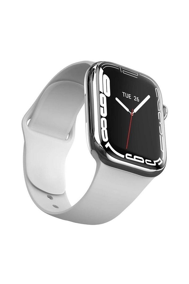 Iphone Ve Android Uyumlu Watch 7 Plus Max Nfc Ve Gps Özellikli Akıllı Saat Siyah Yeni 2022 Dt7 Max - 1
