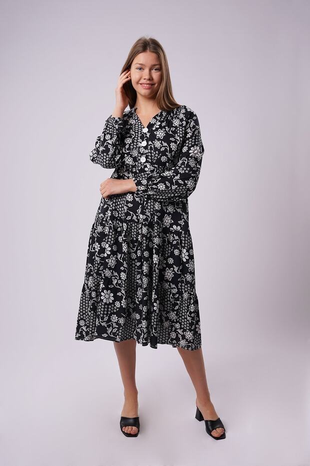 فستان منقوش - 2