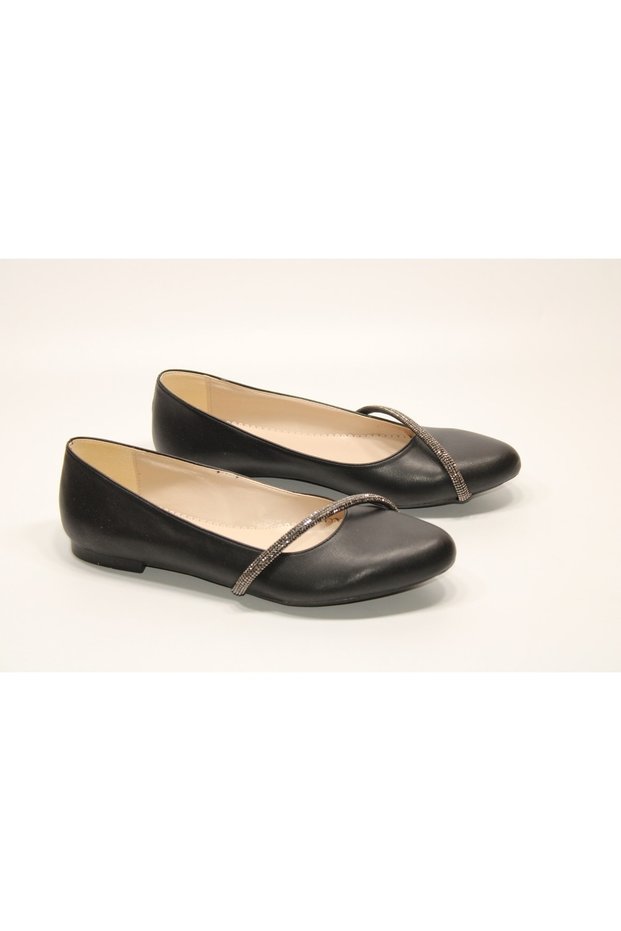 Non-Slip Flat Sole Buckle Detail Classic-sports Daily Ballerina Shoes