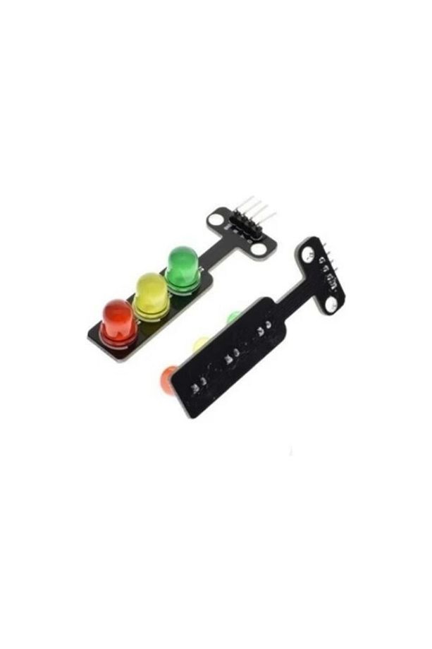 Arduino Trafik Lambası Modülü5 Volt, Kırmızı, Sarı, Yeşil Led - 2