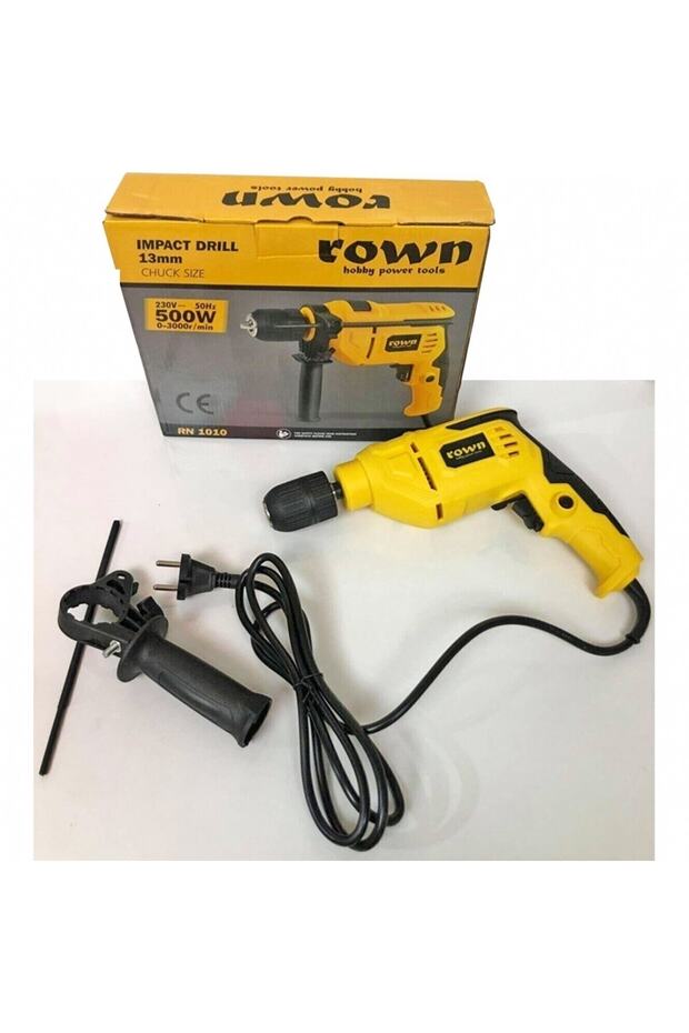 Rn1010 13mm Darbeli Matkap 500 Watt Rn1010 Devir Ayarlı - 1