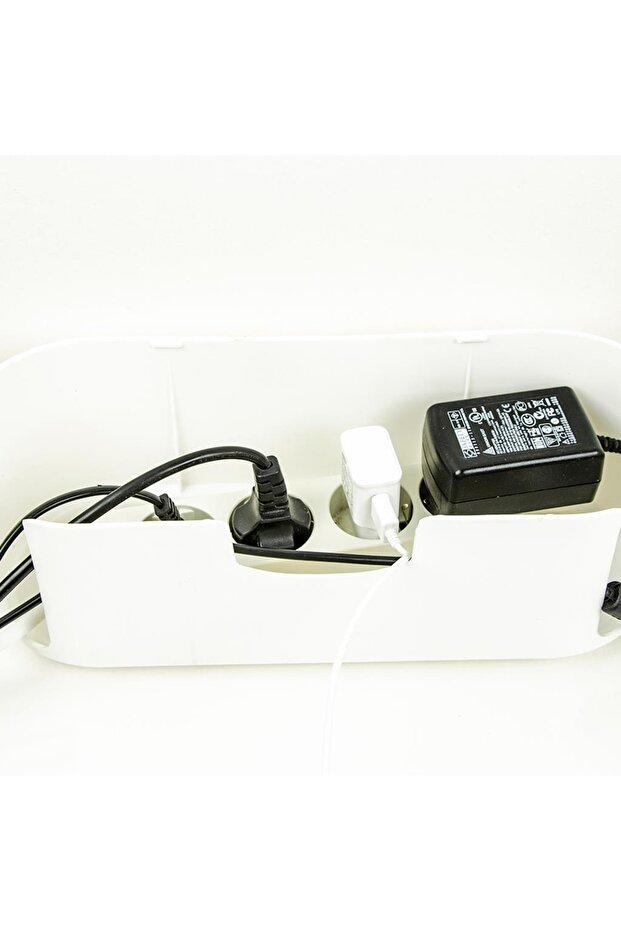 منظم الكابلات، صندوق متعدد المقبس، صندوق إخفاء الكابلات الآمن - 3