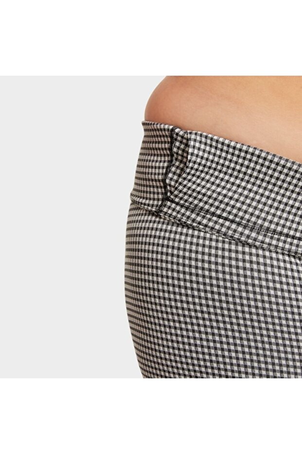 Ny Gıngham 5ın Kadın Şort - 4