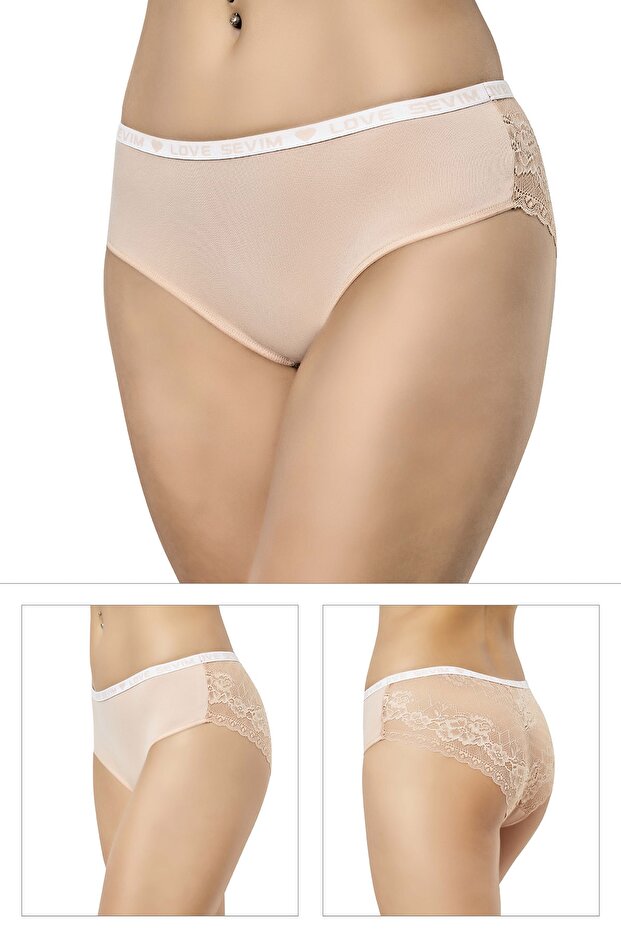 13425t Chiloți de damă model dantelă - 1