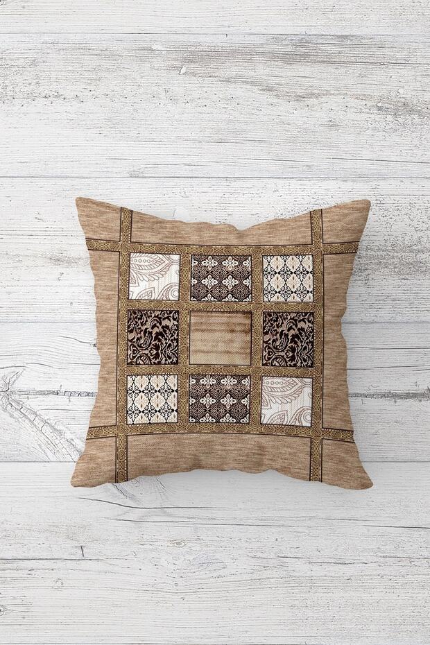 Ethnic Patterned One Side Printed Hidden Zipper Pillow Case Throw Pillow Sofa Pillow Case