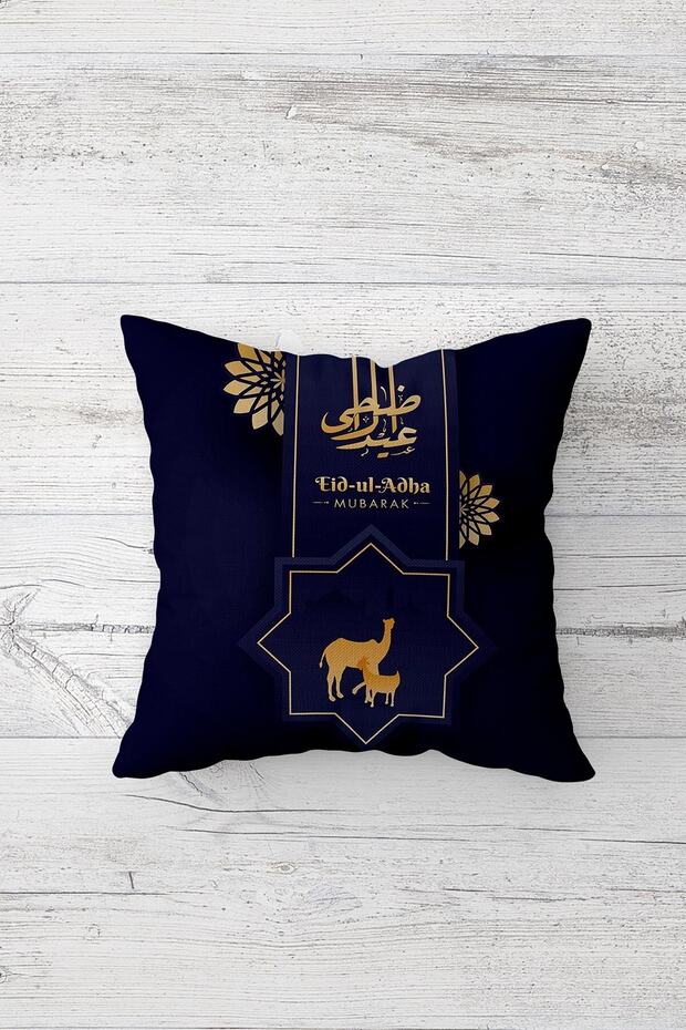 Camel and Ram Ramadan Themed Single Side Printed Hidden Zipper Pillow Case Throw Pillow Pillow Case - 1