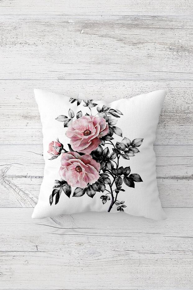 One Side Printed Hidden Zipper Decorative Pillowcase Throw Pillow Case Seat Pillowcase