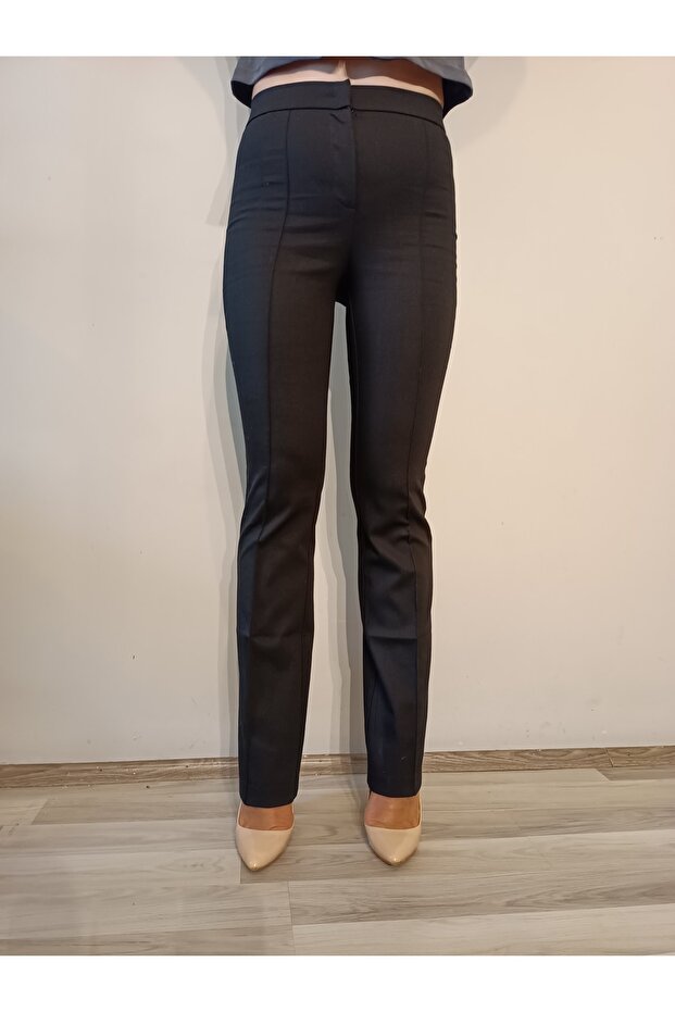 4994 Hafif Ispanyol Pantolon-siyah - 3