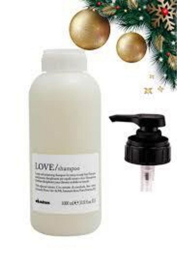 Love Smoothing Dalgalı Ve Kıvırcık Saçları Pürüzsüzleştirici Şampuan 1000 Ml ( Pompa Hediyeli ) - 1