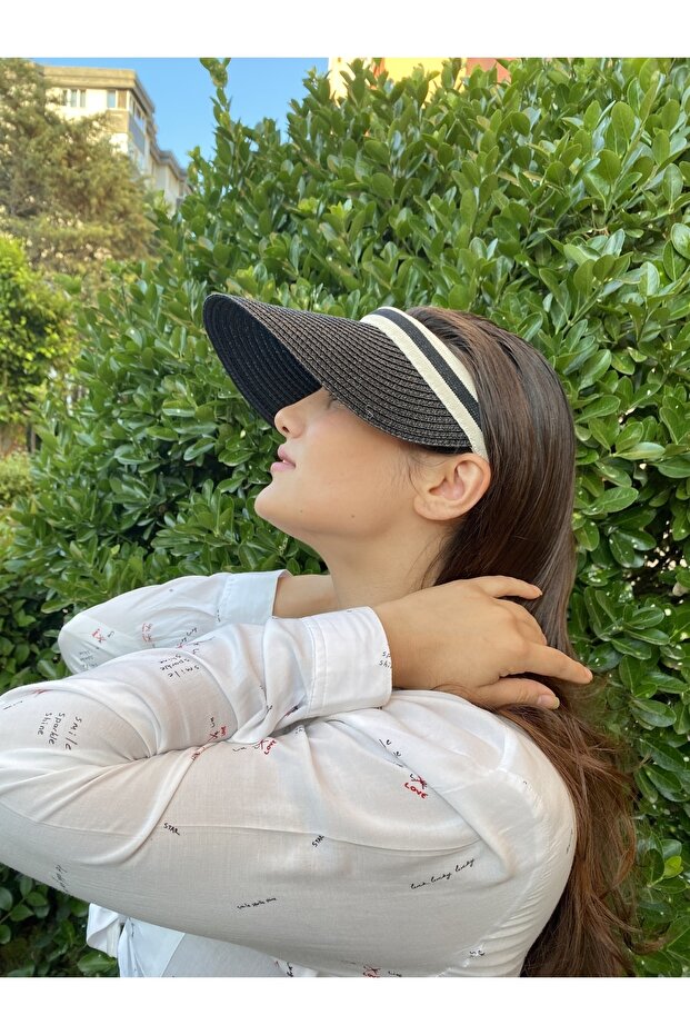 مسحوق مخطط قناع قبعة - 2