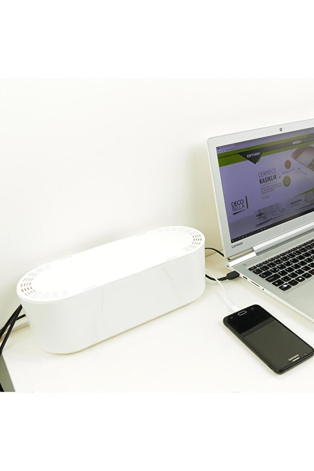 منظم الكابلات، صندوق متعدد المقبس، صندوق إخفاء الكابلات الآمن - 2