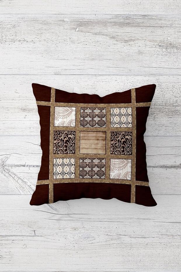 Ethnic Patterned One Side Printed Hidden Zipper Pillow Case Throw Pillow Sofa Pillow Case