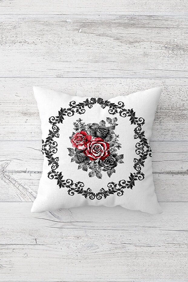 One Side Printed Hidden Zipper Decorative Pillowcase Throw Pillow Case Seat Pillowcase