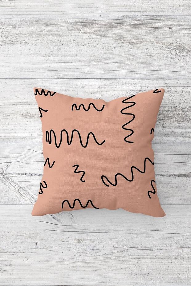 One Side Printed Hidden Zipper Decorative Pillowcase Throw Pillow Case Seat Pillowcase