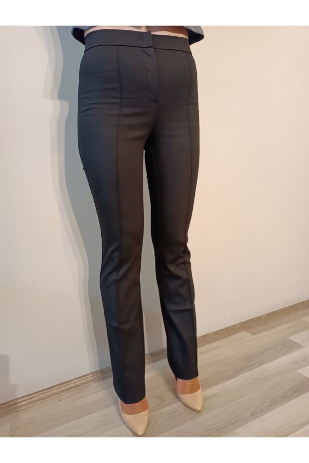 4994 Hafif Ispanyol Pantolon-siyah - 2