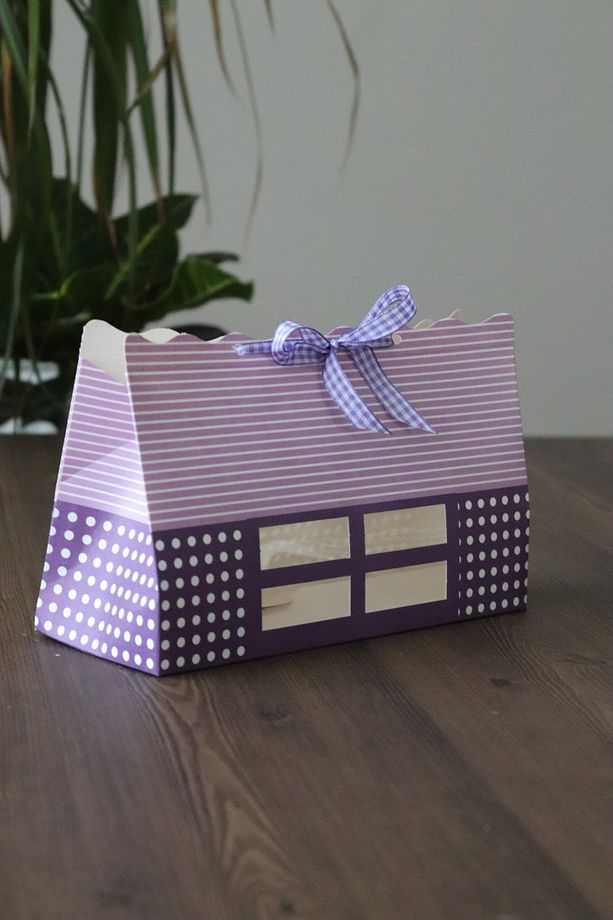 Kurabiye Cupcake Kutusu,aset3 Adet Kurdele Dahil Degıldır22x14x8.5 Ölçü - 1