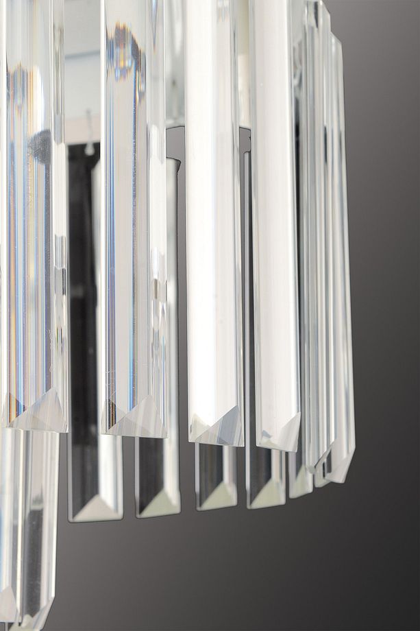 Kristal Avize Taşı 15 Cm .10 Adet Tek Delikli - 2