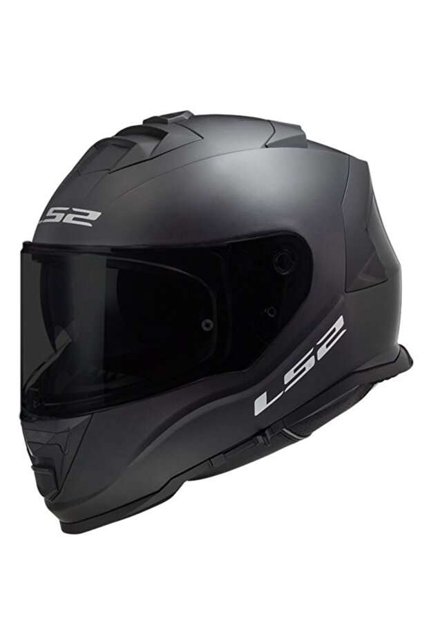 Mat Siyah Storm Kask 2 Cam - 1