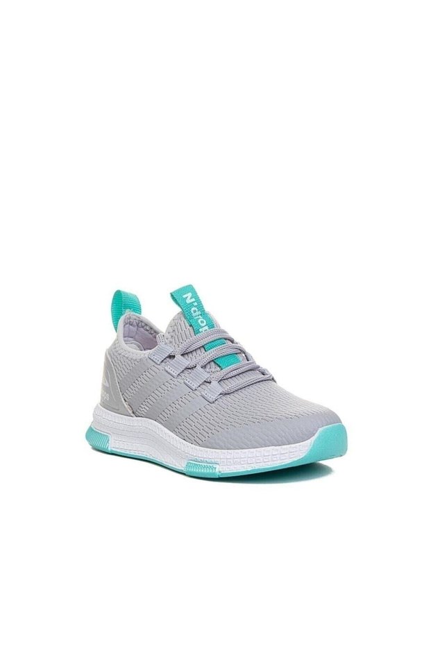 02 Mesh, Summer, Orthopedic, Comfortable, Ice Green Colored Children's Sports Shoes