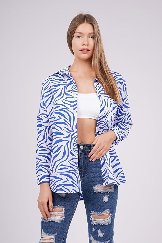 Zebra Patterned Shirt DesiGn - 1